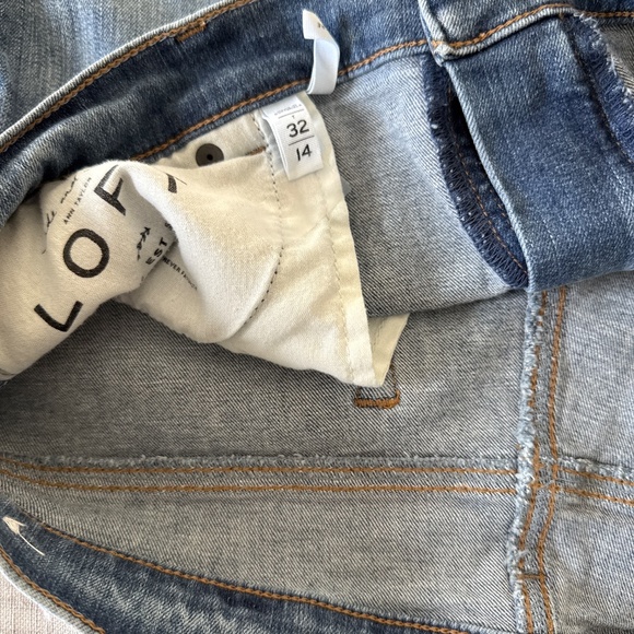 Ann Taylor loft flare jeans - Picture 2 of 4